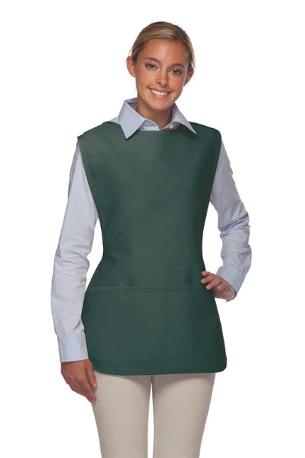 Cardi / DayStar Regular Hunter Green Deluxe Cobbler Apron (2 Pockets)