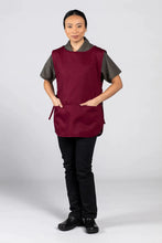 Load image into Gallery viewer, Uncommon Threads Burgundy / Regular Cobbler Apron (2 Pockets)
