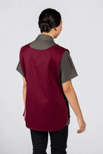 Load image into Gallery viewer, Uncommon Threads Burgundy Cobbler Apron (2 Pockets)