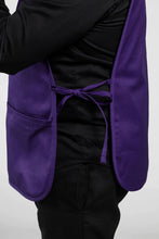 Load image into Gallery viewer, Uncommon Threads Purple Cobbler Apron (2 Pockets)