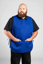 Load image into Gallery viewer, Uncommon Threads X-Large Royal Blue Cobbler Apron (2 Pockets)
