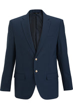 Load image into Gallery viewer, Edwards 34 / Regular Men&#39;s Essential Hopsack Blazer - Navy