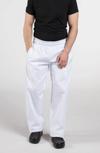 Load image into Gallery viewer, Uncommon Threads White Classic Chef Pant (3&quot;)