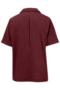 Men's Burgundy Pinnacle Service Shirt