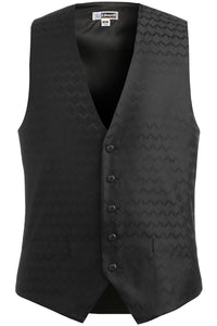 Edwards S Men's Black Swirl Brocade Vest