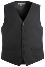 Load image into Gallery viewer, Edwards S / Regular Men&#39;s Black Essential Polyester Vest
