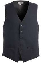 Load image into Gallery viewer, Edwards S / Regular Men&#39;s Dark Navy Essential Polyester Vest