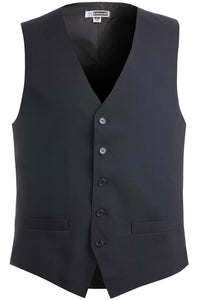 Edwards S / Regular Men's Dark Navy Essential Polyester Vest