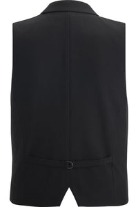 Edwards Men's Dress Lapel Vest - Black