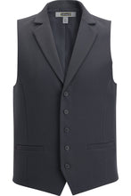 Load image into Gallery viewer, Edwards S Men&#39;s Dress Lapel Vest - Steel Grey