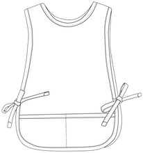 Load image into Gallery viewer, Kid&#39;s XL Cobbler Apron (2 Pockets)