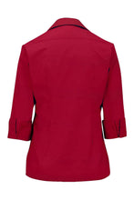 Load image into Gallery viewer, Edwards Ladies&#39; 3/4 Sleeve Poplin - Red