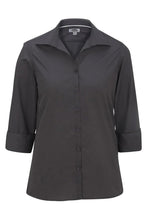 Load image into Gallery viewer, Edwards XXS Ladies&#39; 3/4 Sleeve Poplin - Steel Grey