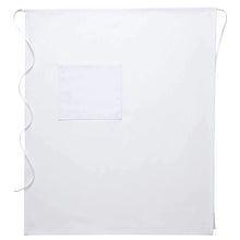Load image into Gallery viewer, White Bistro Apron (One Pocket with Pencil Divide)