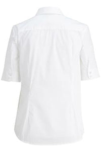 Edwards Ladies' Comfort Stretch Poplin - White