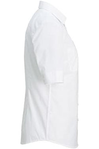 Edwards Ladies' Comfort Stretch Poplin - White