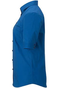 Edwards Ladies' Comfort Stretch Poplin - Royal Blue