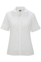 Load image into Gallery viewer, Edwards XXS Ladies&#39; Short Sleeve Poplin - White