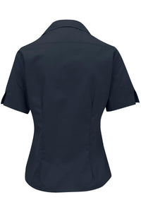 Edwards Ladies' Short Sleeve Poplin - Navy