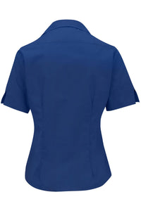Edwards Ladies' Short Sleeve Poplin - Royal Blue