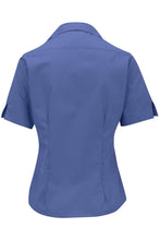 Load image into Gallery viewer, Edwards Ladies&#39; Short Sleeve Poplin - French Blue