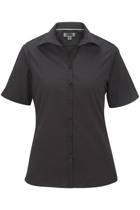 Edwards XXS Ladies' Short Sleeve Poplin - Steel Grey