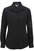 Load image into Gallery viewer, Edwards XXS Ladies&#39; Black Café Batiste Blouse