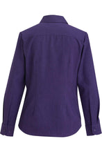 Load image into Gallery viewer, Edwards Ladies&#39; Purple Café Batiste Blouse
