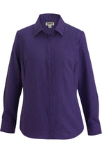 Load image into Gallery viewer, Edwards XXS Ladies&#39; Purple Café Batiste Blouse