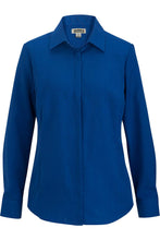 Load image into Gallery viewer, Edwards XXS Ladies&#39; Cobalt Blue Café Batiste Blouse