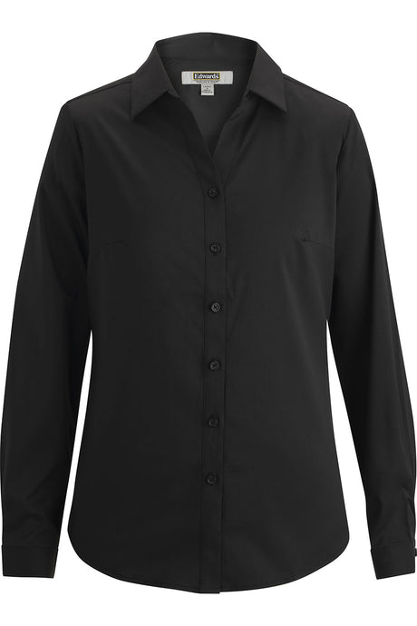 Edwards XXS Ladies' Black Sustainable Blouse