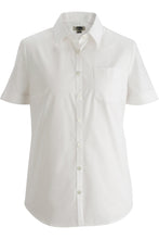 Load image into Gallery viewer, Edwards S Ladies&#39; Essential Broadcloth Shirt - White