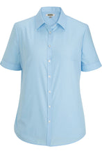 Load image into Gallery viewer, Edwards XXS Ladies&#39; Essential Broadcloth Shirt - Light Blue