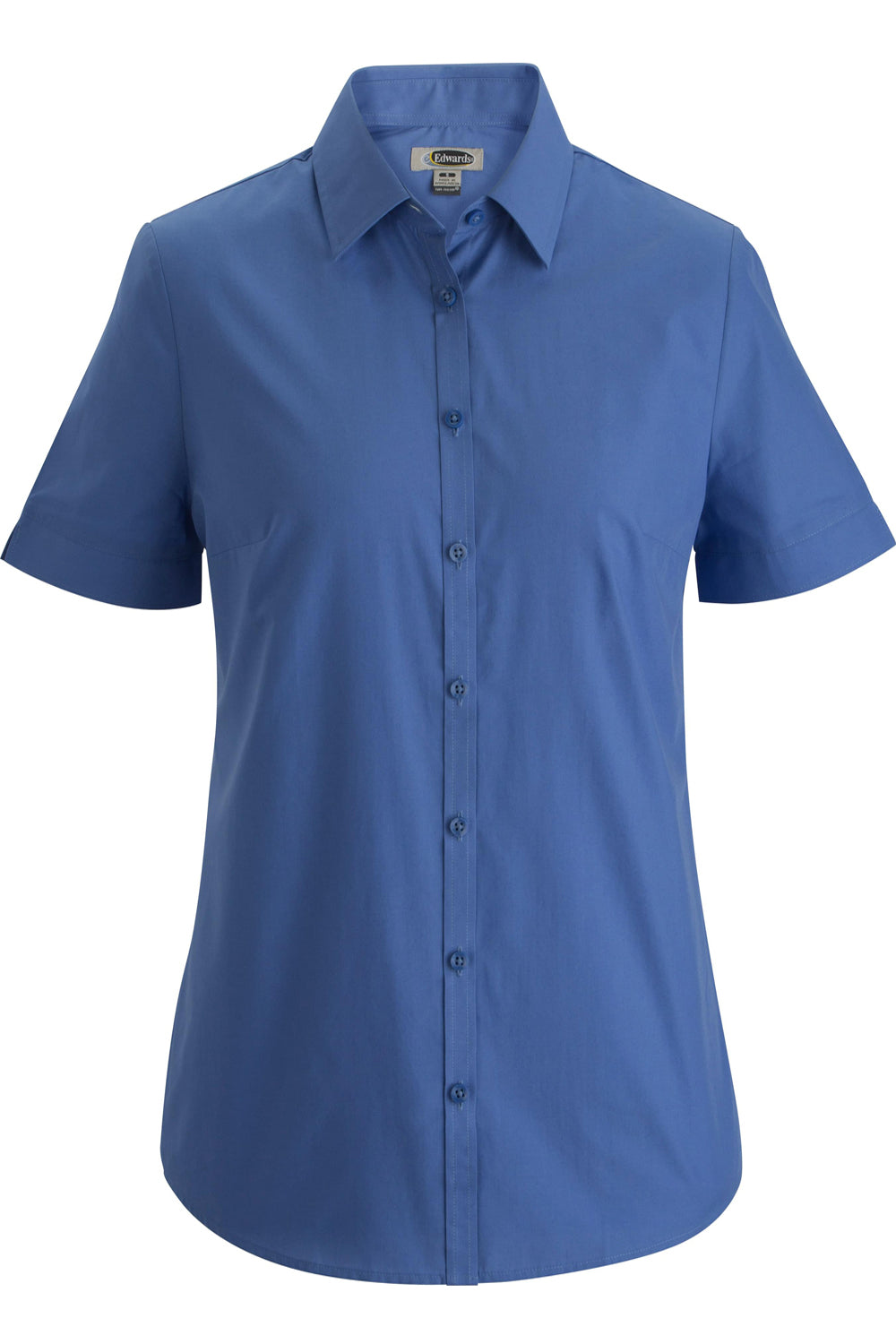Edwards XXS Ladies' Essential Broadcloth Shirt - French Blue