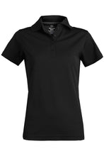 Load image into Gallery viewer, Edwards XXS Ladies&#39; Hi-Performance Polo - Black