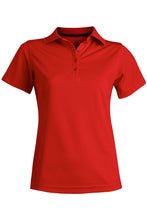 Load image into Gallery viewer, Edwards XXS Ladies&#39; Hi-Performance Polo - Red