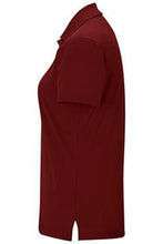 Load image into Gallery viewer, Edwards Ladies&#39; Hi-Performance Polo - Burgundy