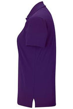 Load image into Gallery viewer, Edwards Ladies&#39; Hi-Performance Polo - Purple