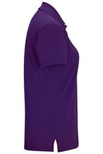 Load image into Gallery viewer, Edwards Ladies&#39; Hi-Performance Polo - Purple