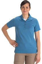 Load image into Gallery viewer, Edwards Ladies&#39; Hi-Performance Polo - Marina Blue