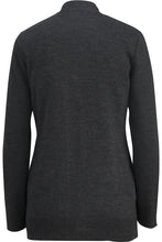 Load image into Gallery viewer, Charcoal Jersey Knit Acrylic Cardigan