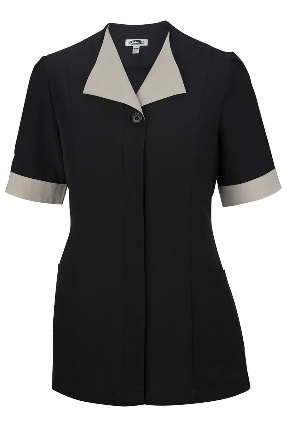 Ladies' Pinnacle Housekeeping Tunic - Black
