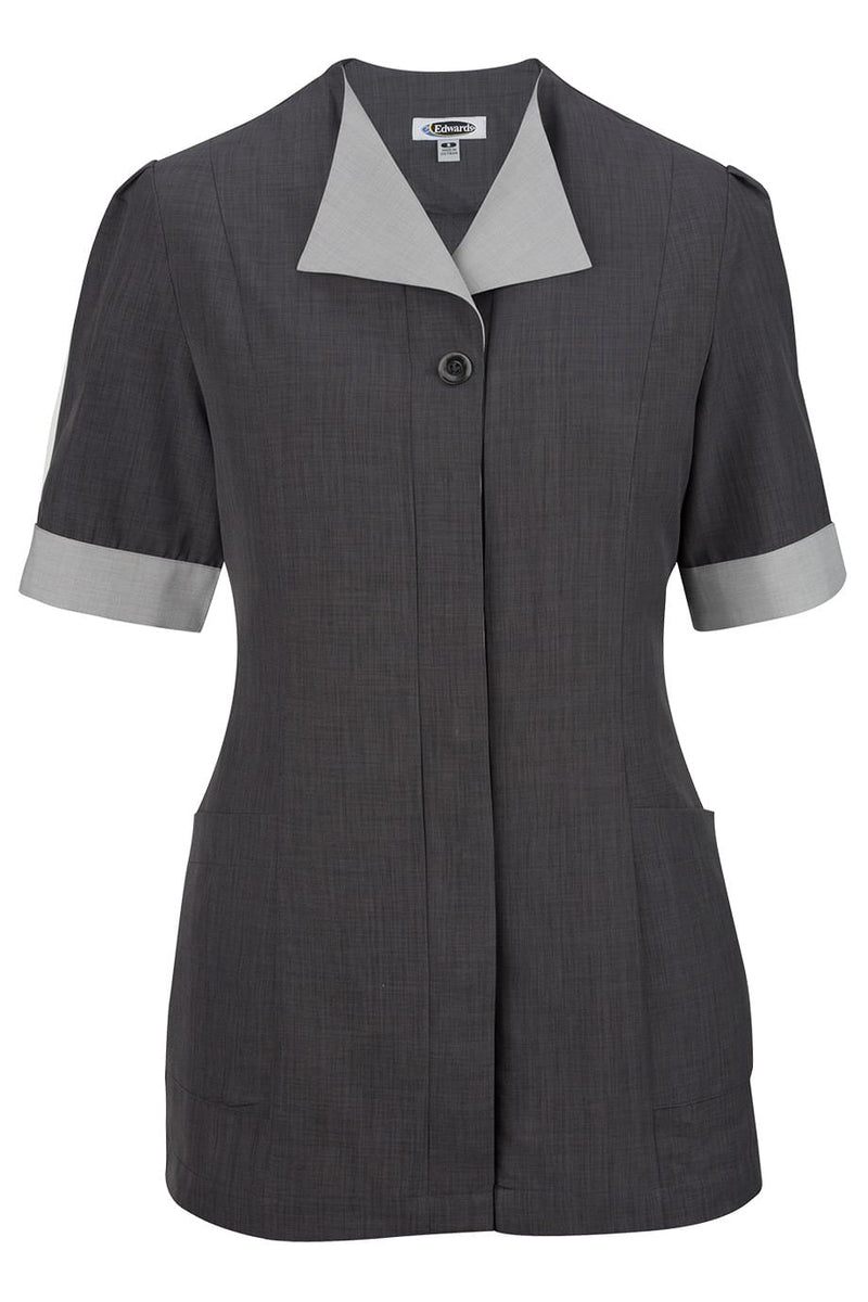 Ladies' Pinnacle Housekeeping Tunic Steel Grey
