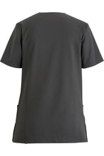 Load image into Gallery viewer, Edwards Ladies&#39; Steel Grey Power Stretch Mock Wrap Tunic