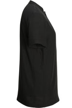 Load image into Gallery viewer, Edwards Black Housekeeping Full-Zip Tunic