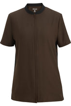 Load image into Gallery viewer, Edwards XXS Java Housekeeping Full-Zip Tunic