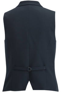 Edwards Ladies' Dress Lapel Vest - Black