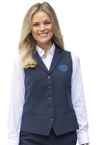 Edwards Ladies' Dress Lapel Vest - Dark Navy