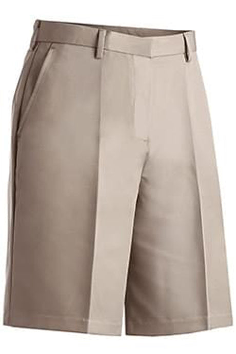 Edwards 0 Ladies' Microfiber Flat Front Short - Tan