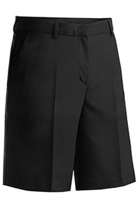 Edwards 0 Ladies' Microfiber Flat Front Short - Black